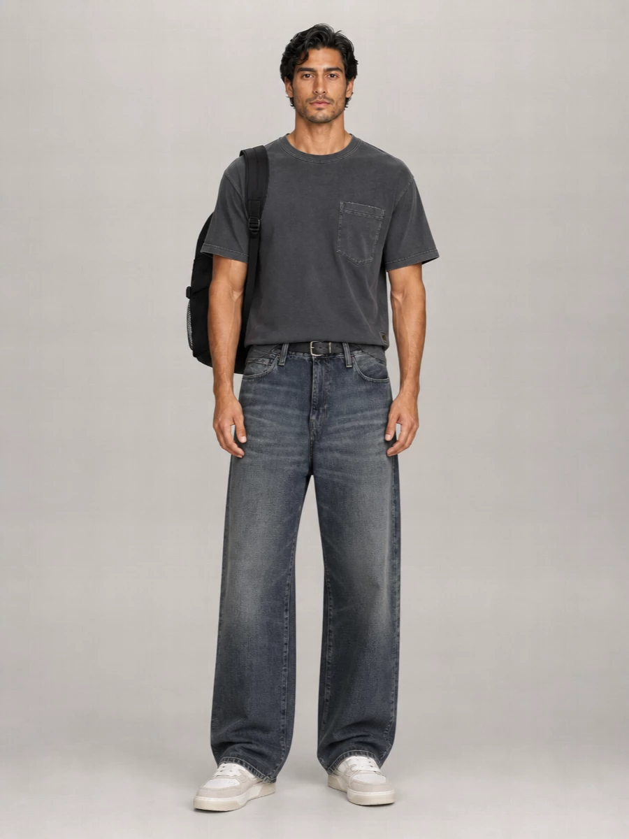 Carhartt Wip Denim Mid-Rise Tapered Jeans