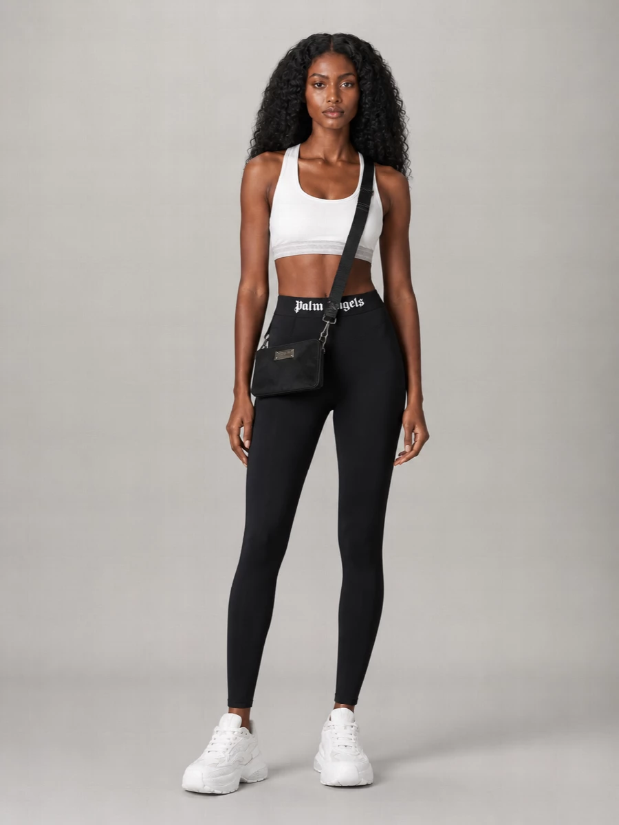 Emporio Armani Leather Panelled Low-Top Sneakers