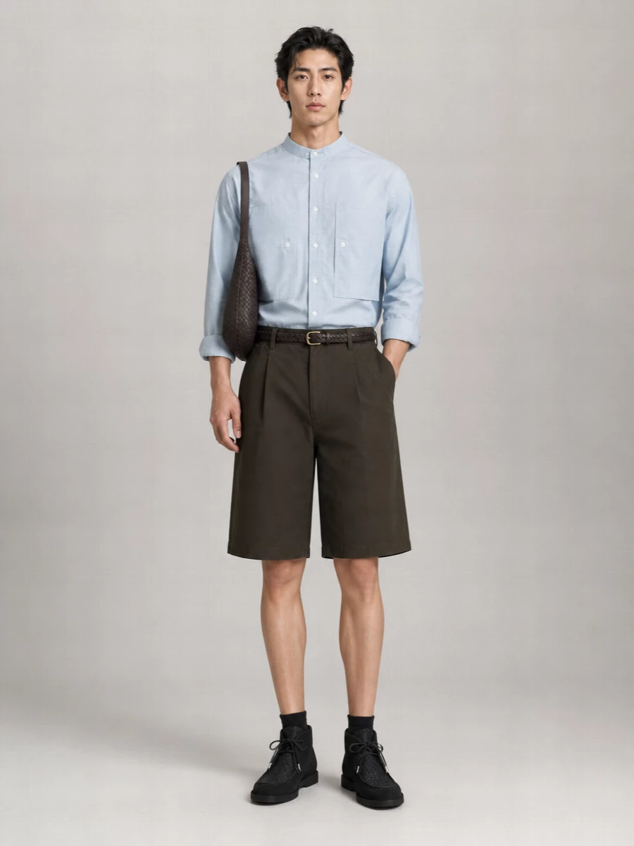 Comme Des Garçons Homme Nylon Chino Shorts