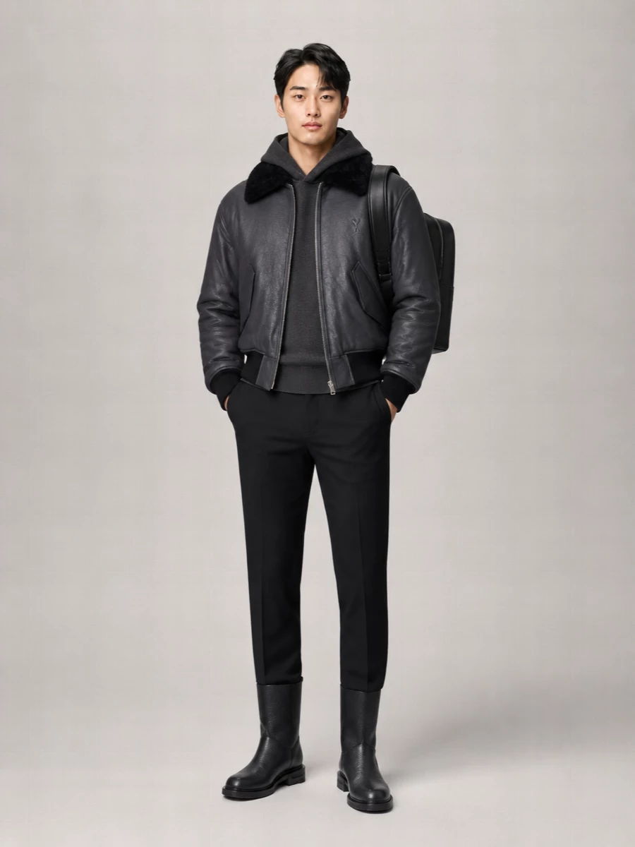Fendi Leather Chelsea Boots
