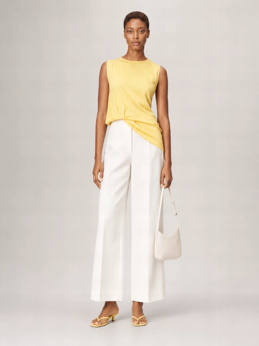 Jacquemus Cutout Square Neck Top