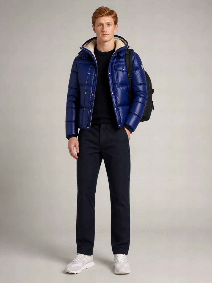 Moncler Nylon Down Puffer Jacket