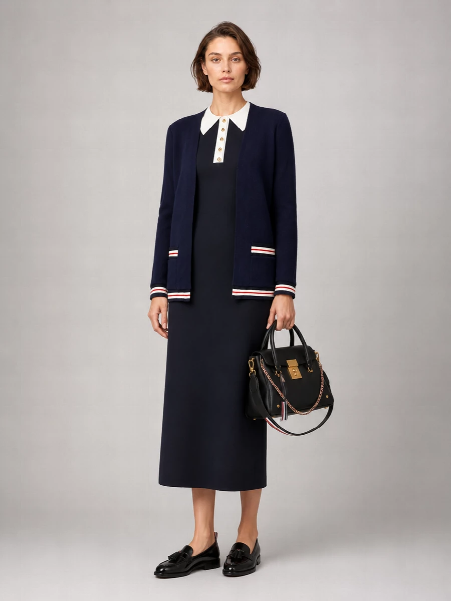Thom Browne Cotton Cardigan Jacket