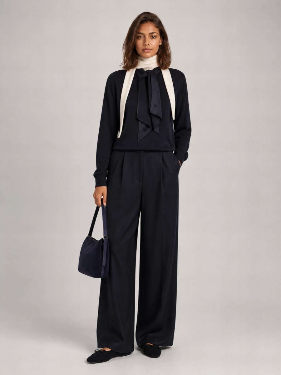 Semicouture Wool Round Neck Sweater