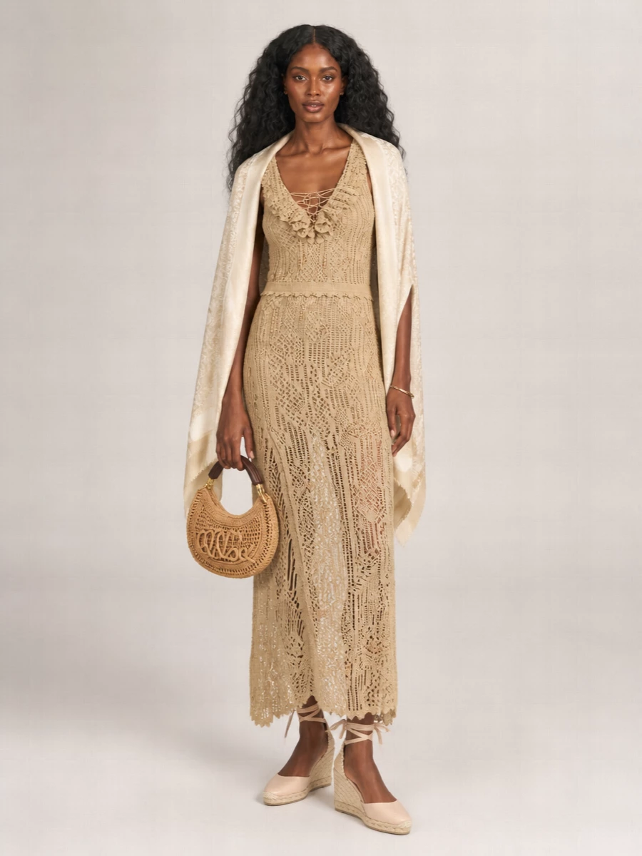Isabel Marant Crochet Beach Dress