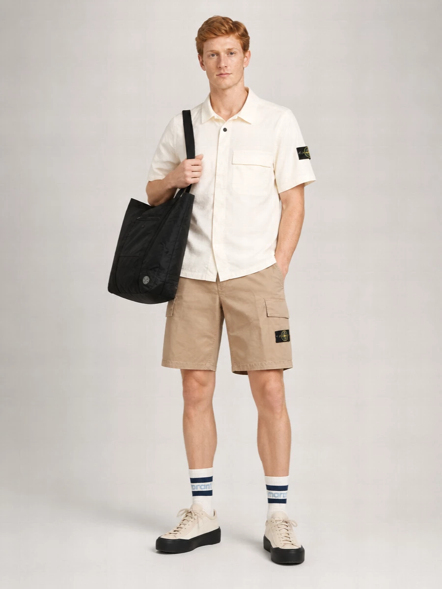 Stone Island Regular-Fit Cargo Shorts