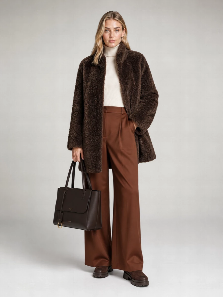 Hidesins Calf Leather Tote Bag