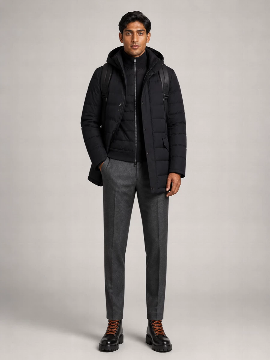 Moorer down puffer jacket