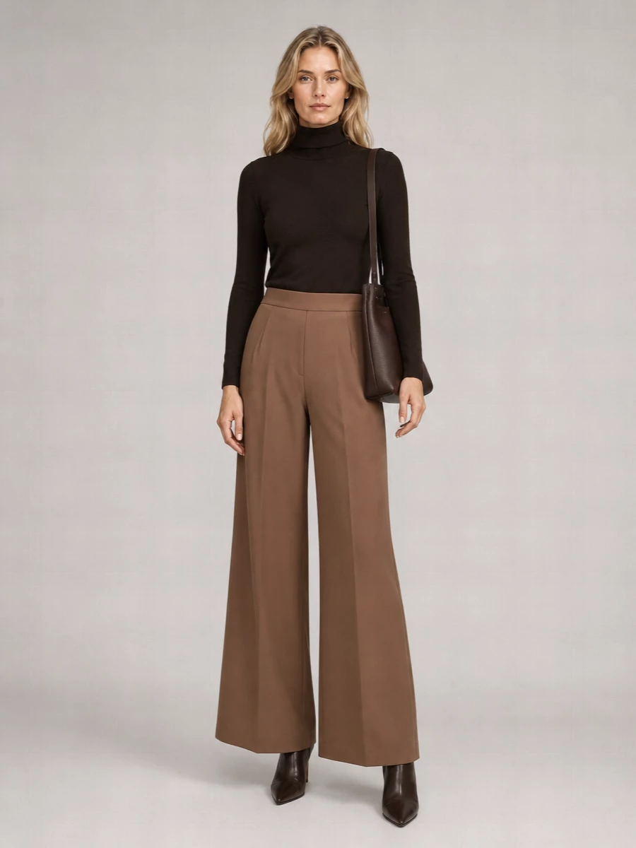 Max Mara Wool Cashmere Turtleneck Sweater