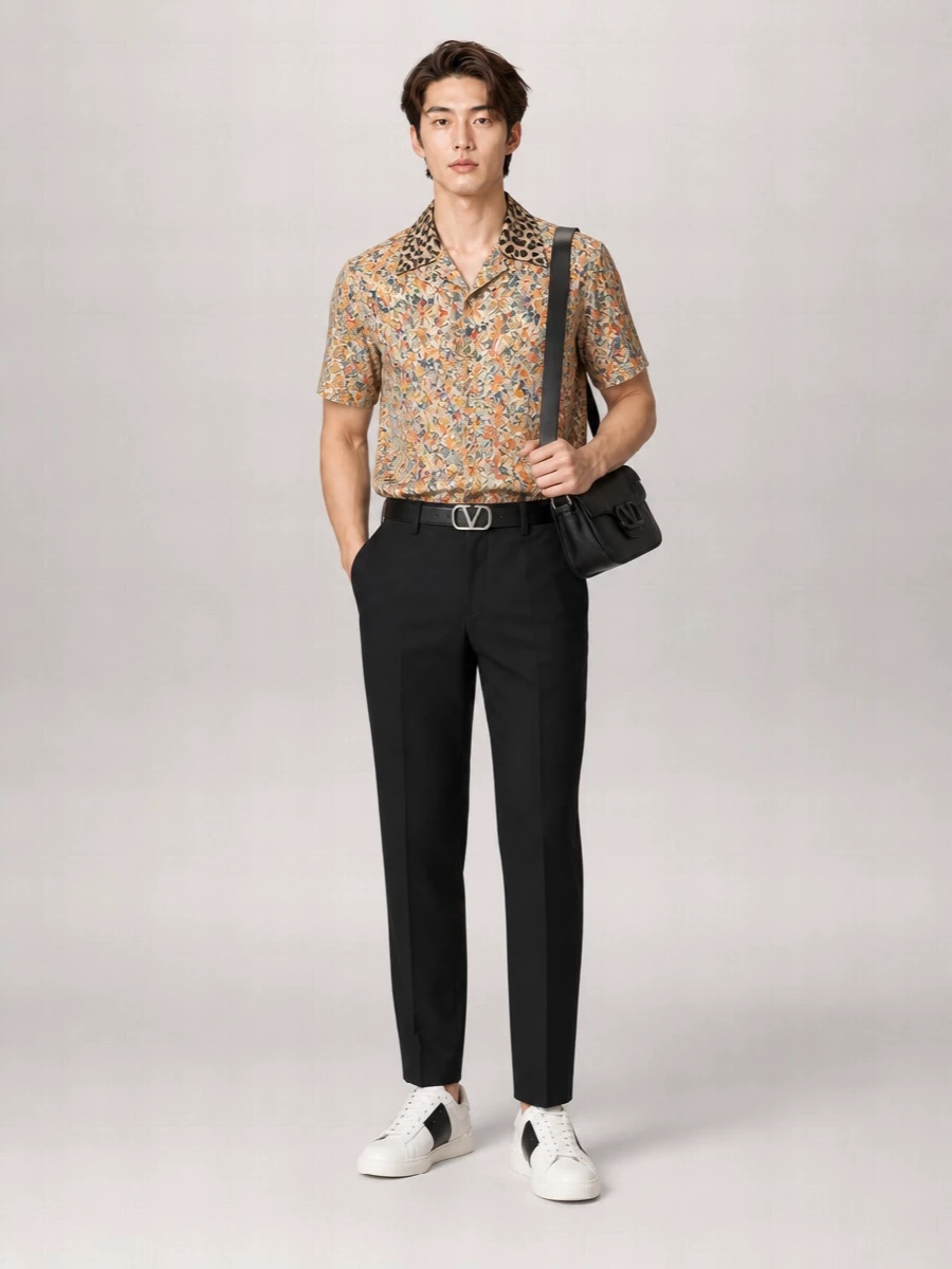 Valentino Garavani Leather Low-Top Sneakers