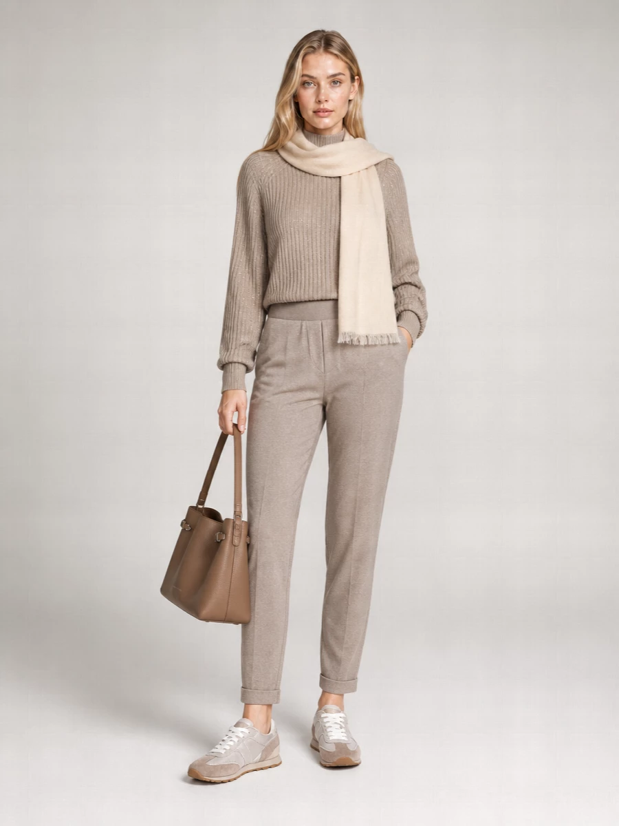 Brunello Cucinelli Leather Low-Top Sneakers