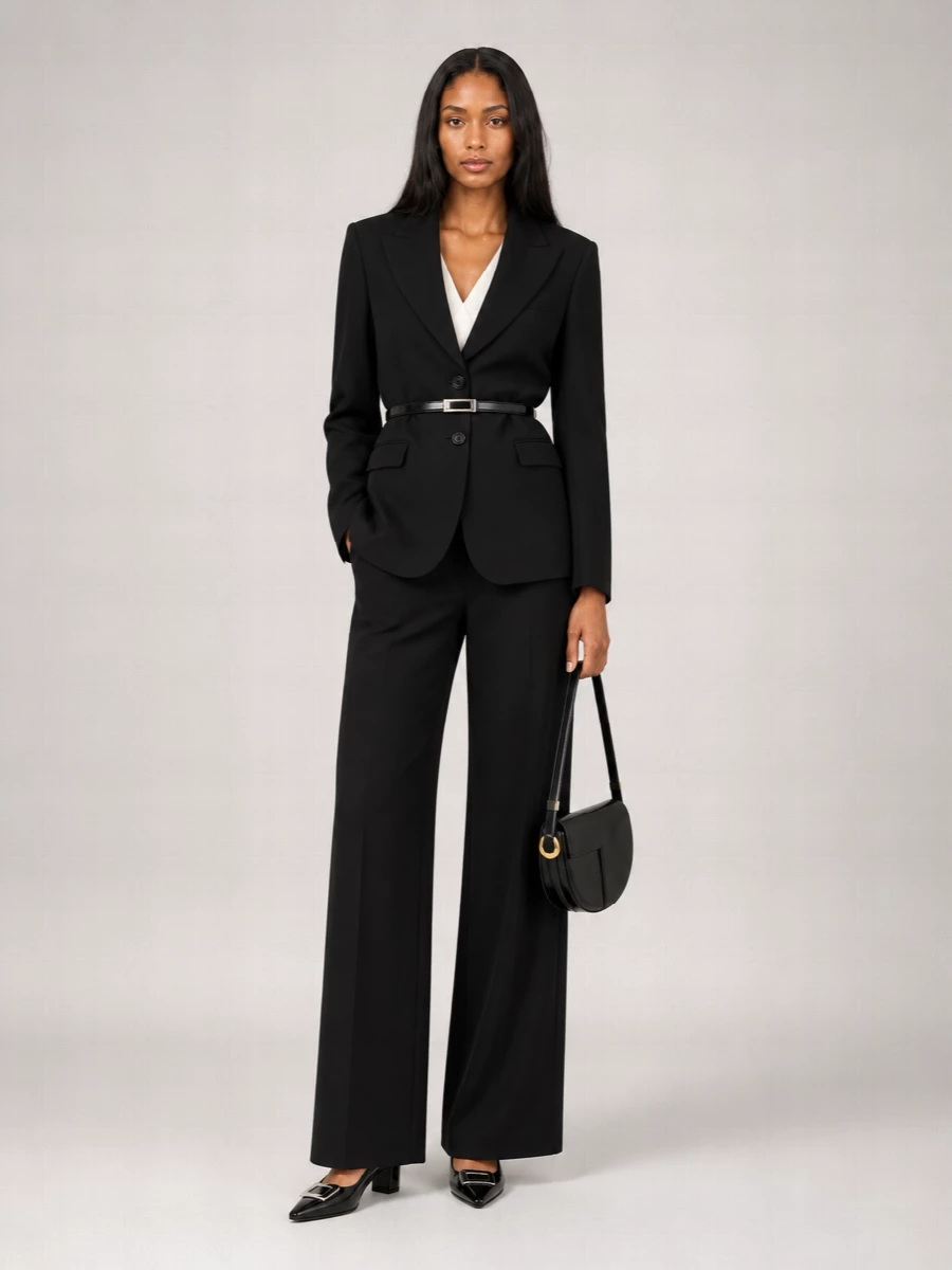 Pt Torino Virgin Wool Oversized Suit Jacket