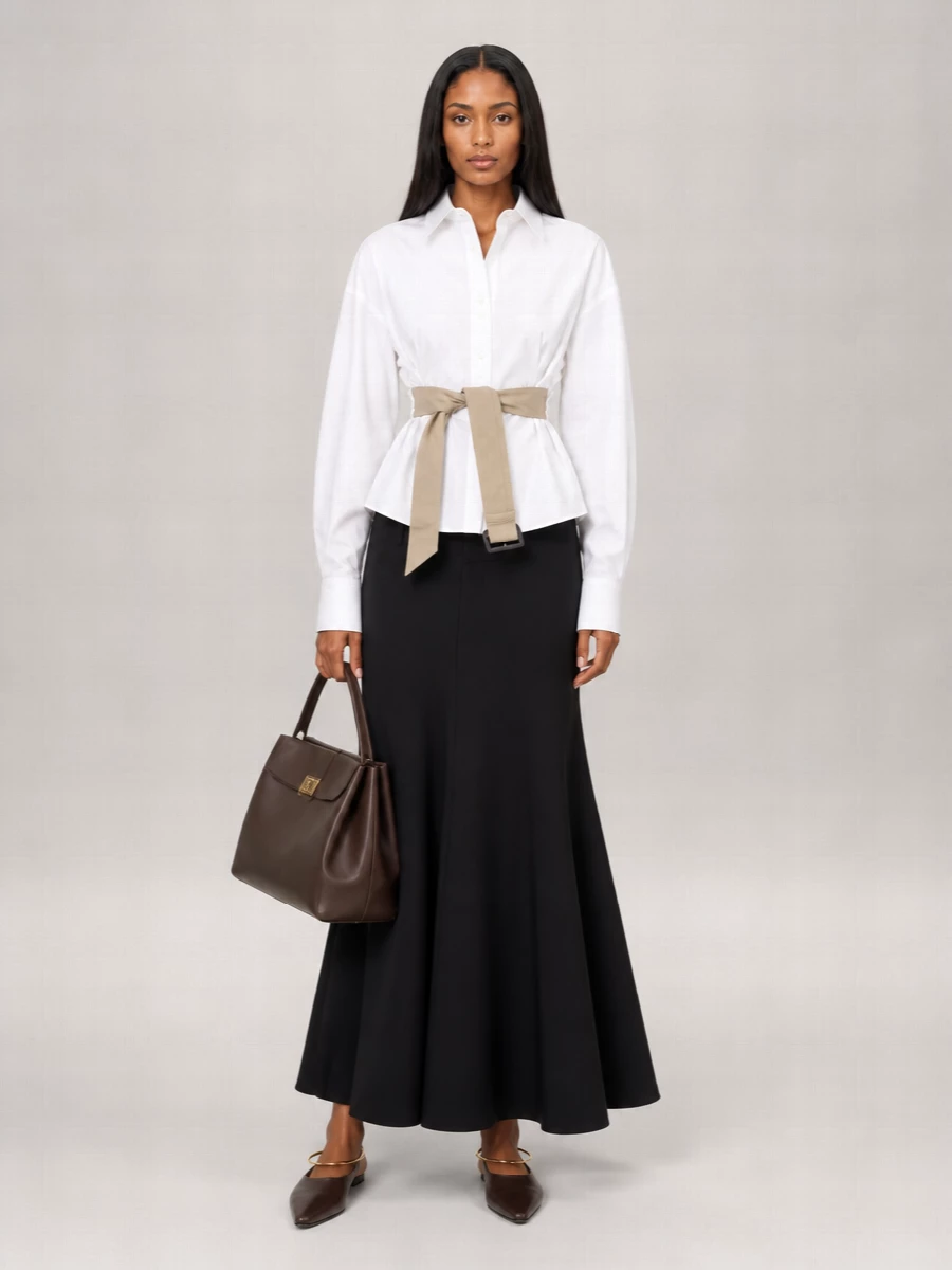 Jil Sander Leather Ballet Flats
