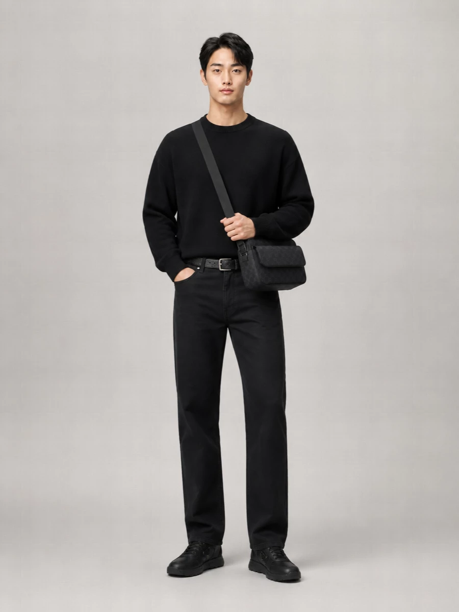 Fear Of God Denim Straight-Leg Jeans