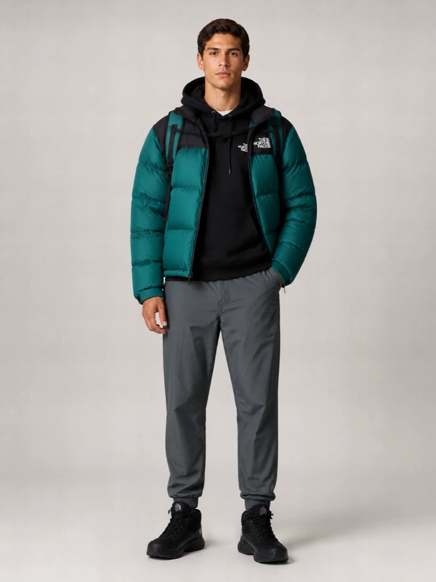 The North Face down puffer jacket
