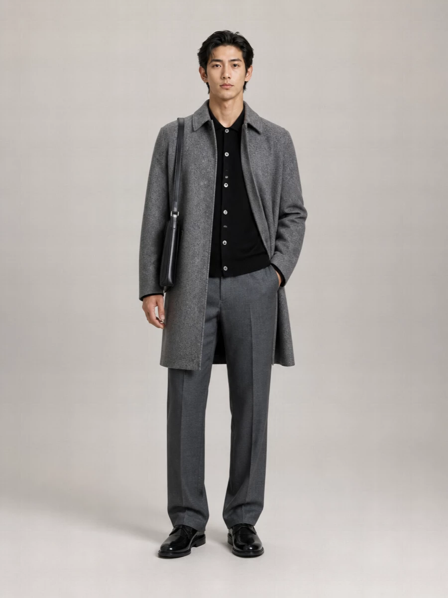 Lardini Single Breasted Coat