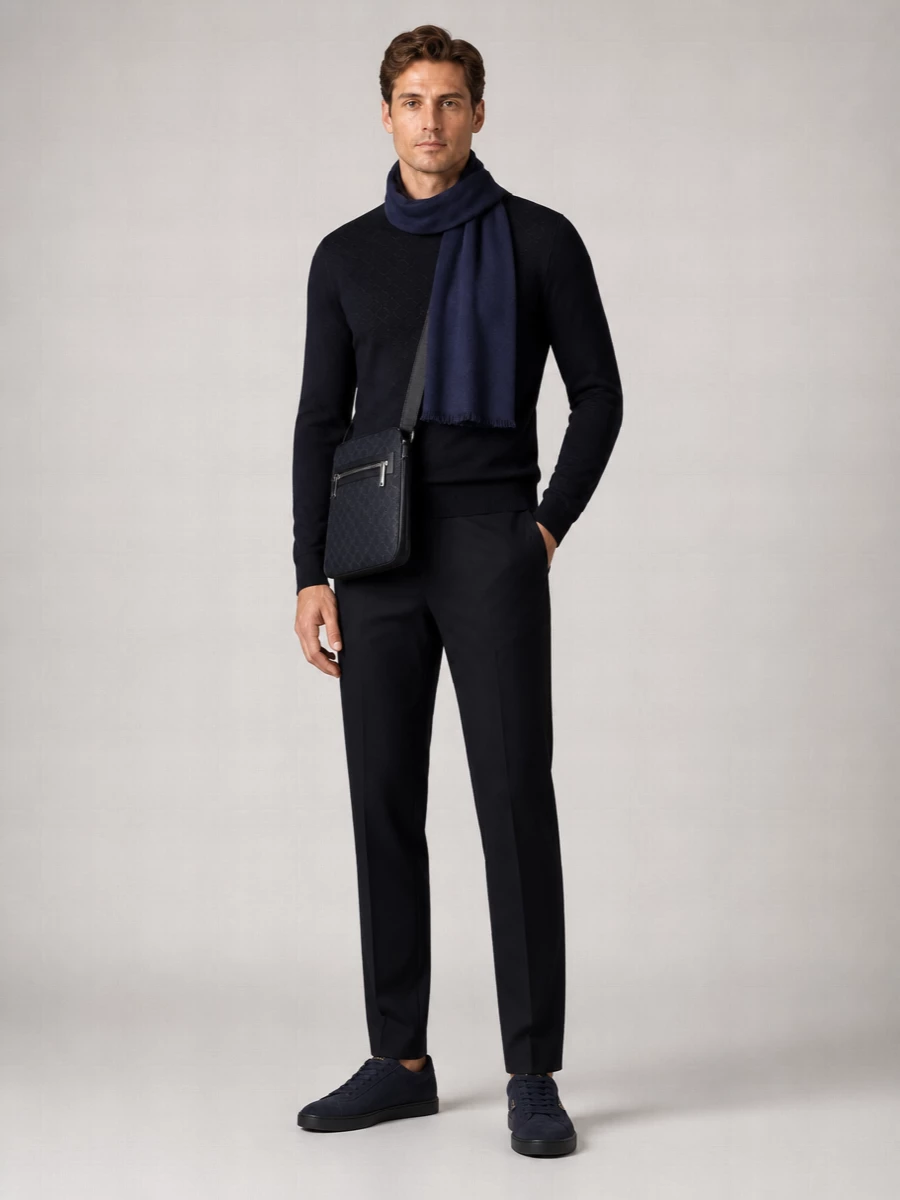 Giorgio Armani Wool Crew-Neck Jumper