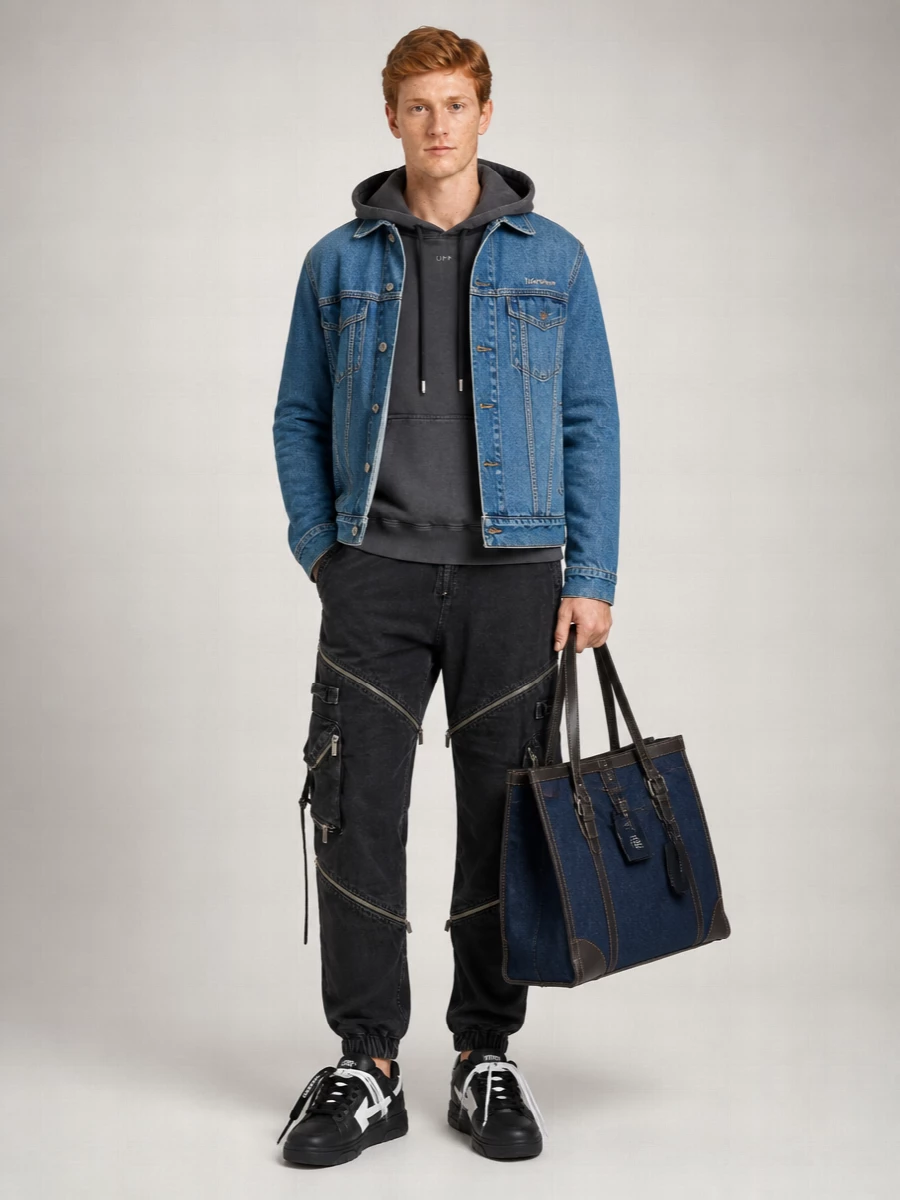 Off-White Padded Denim Jacket