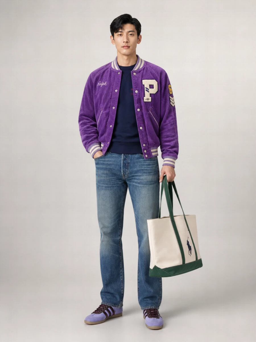 Polo Ralph Lauren Corduroy Boxy Jacket