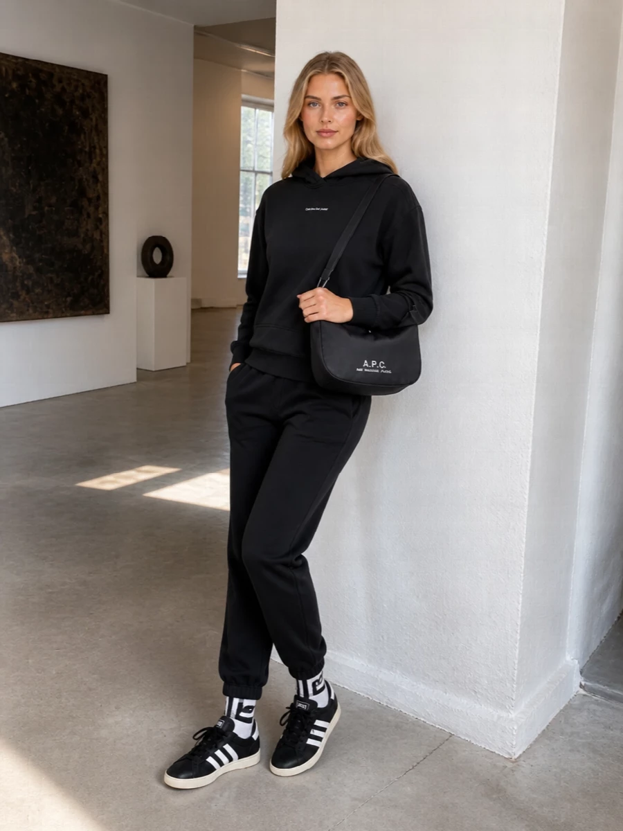 Calvin klein hoodie joggers adidas sneakers