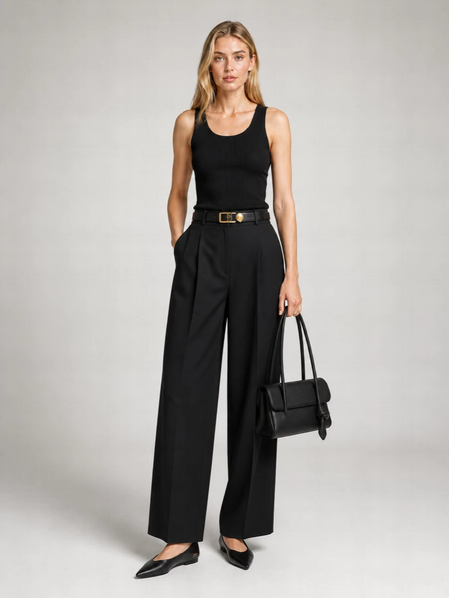 Jacquemus Le Turismo Long Medium Leather Shoulder Bag