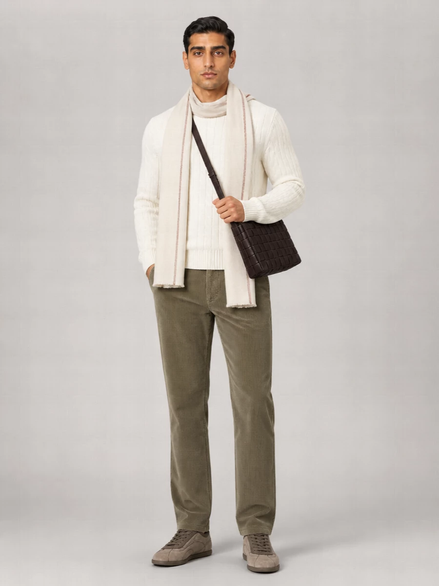Brunello Cucinelli cable-knit cashmere crewneck sweater