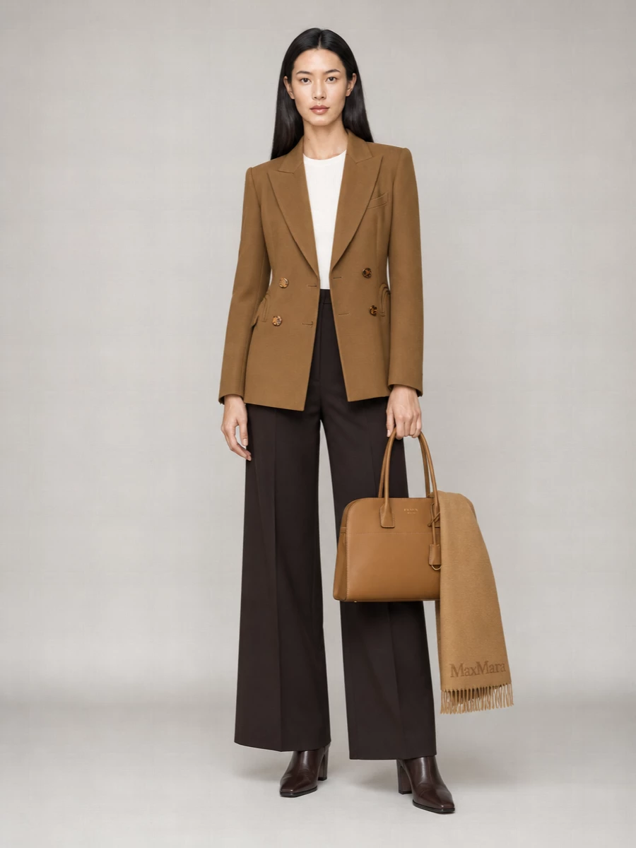 Blazé Milano crepe blazer