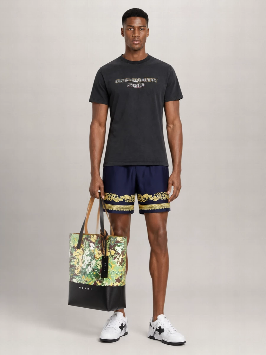 Marni Polyester Beach Bag