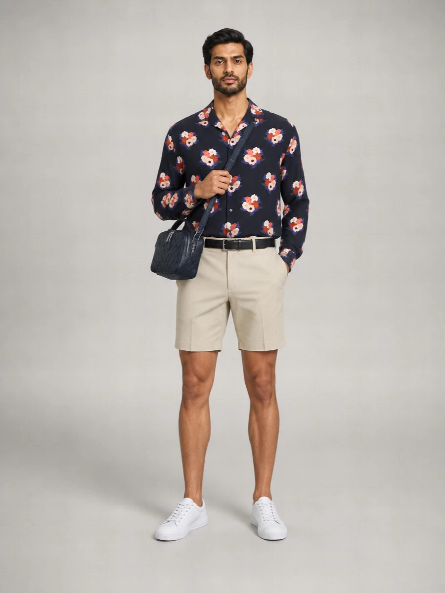 Fendi Silk Printed Shirt