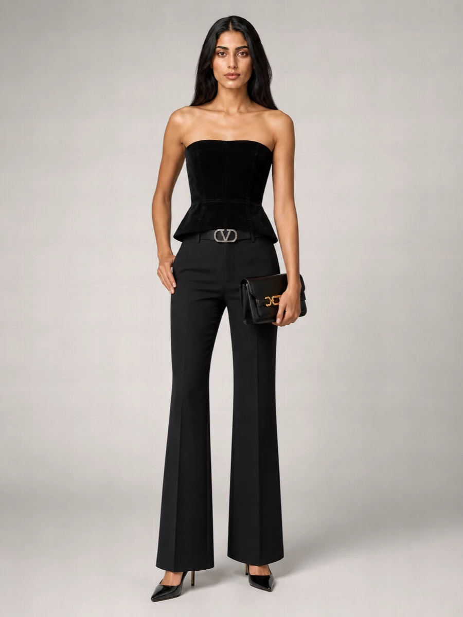 Tom Ford Cotton Velvet Blouse