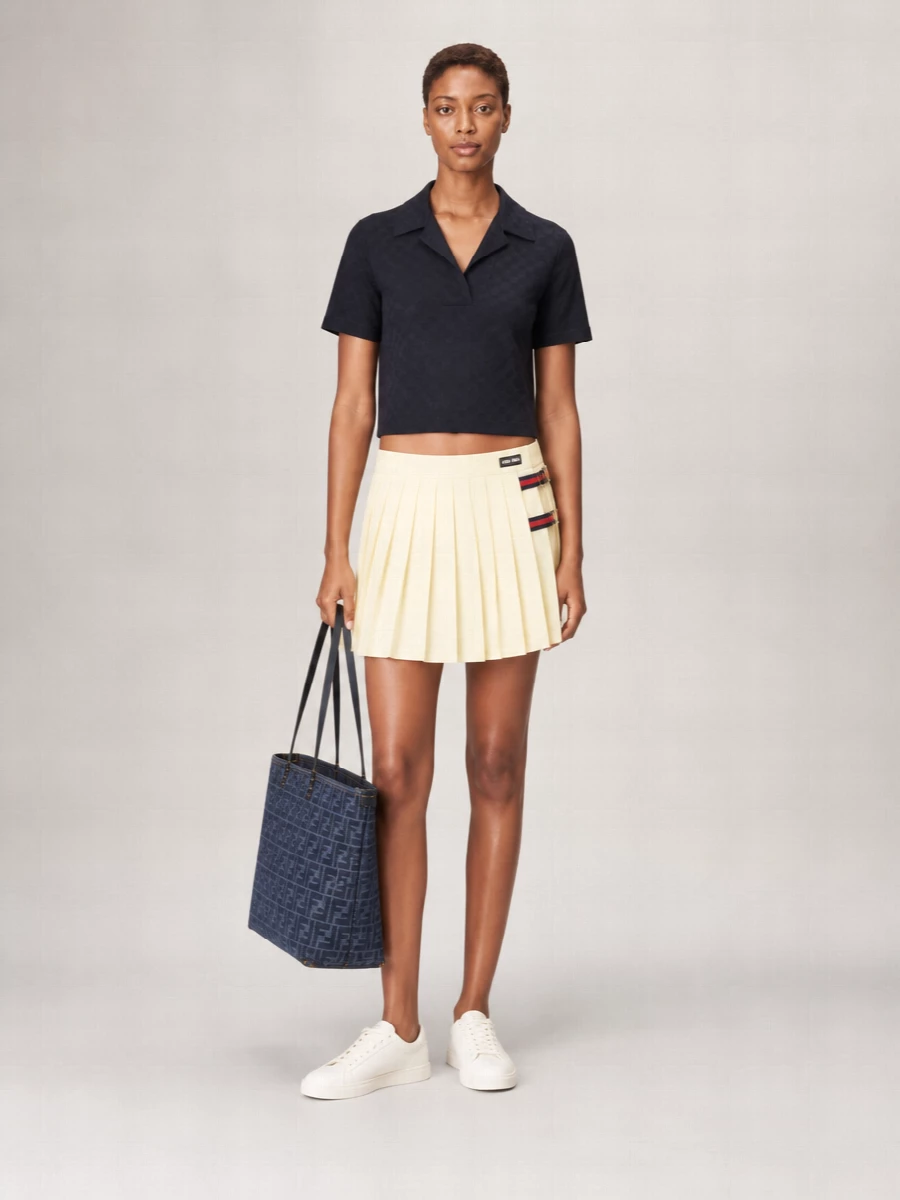 Fendi Denim Reversible Tote Bag