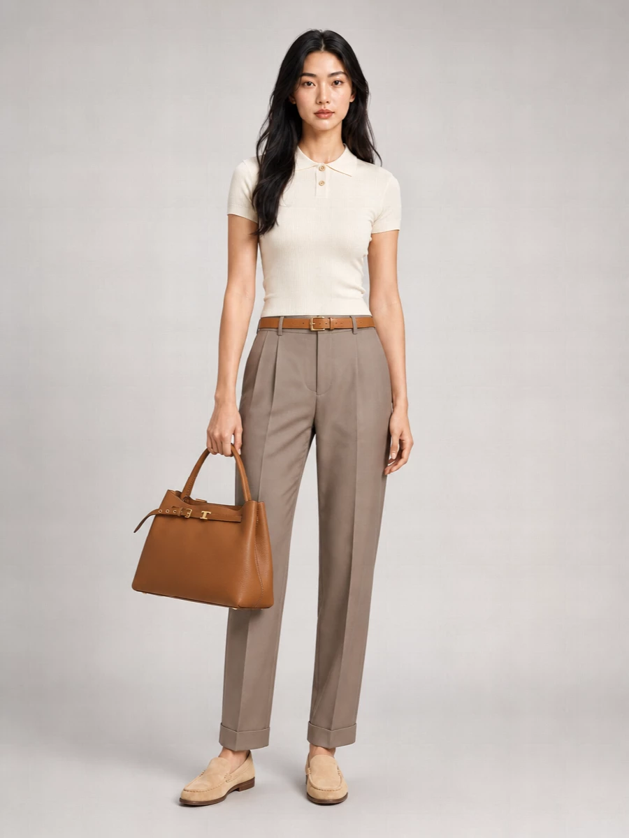 Dsquared2 Cotton Tailored Trousers
