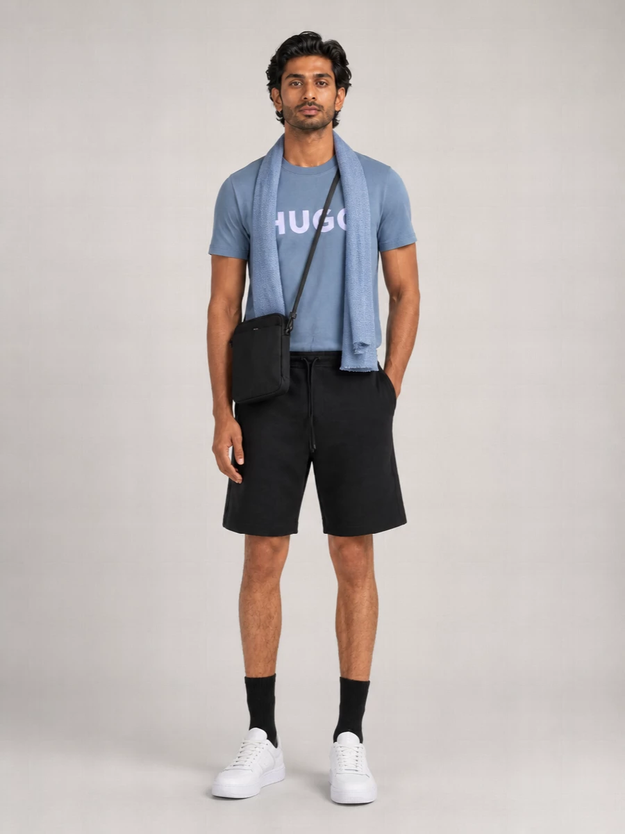Hugo Regular-Fit Logo T-Shirt