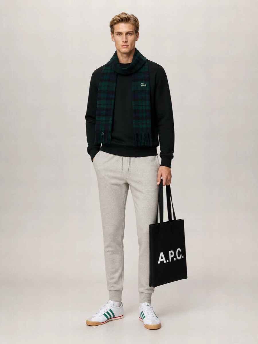 Lacoste Cotton Classic-Fit Logo Sweatshirt