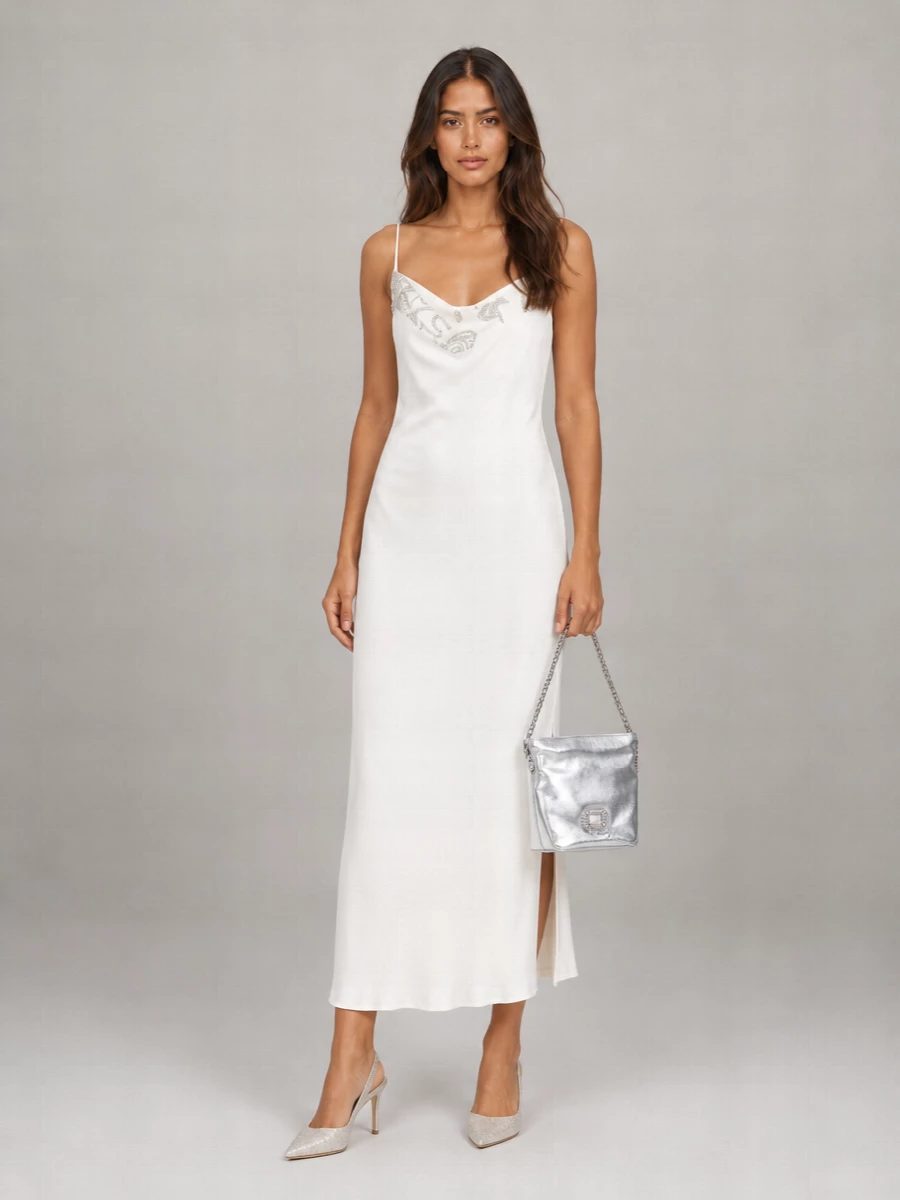 Jimmy Choo Silk Slingback Pumps