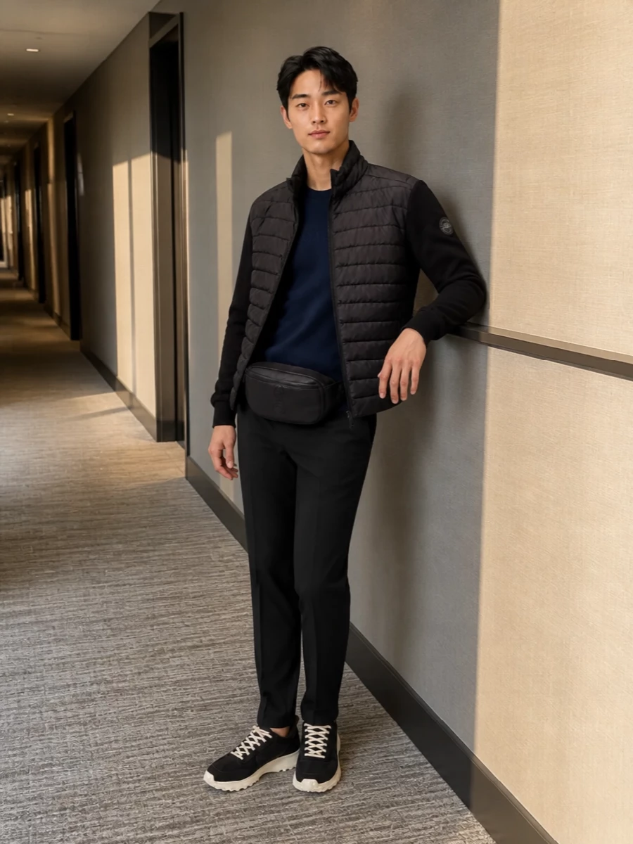 Canada goose jacket herno trouser moncler sneakers