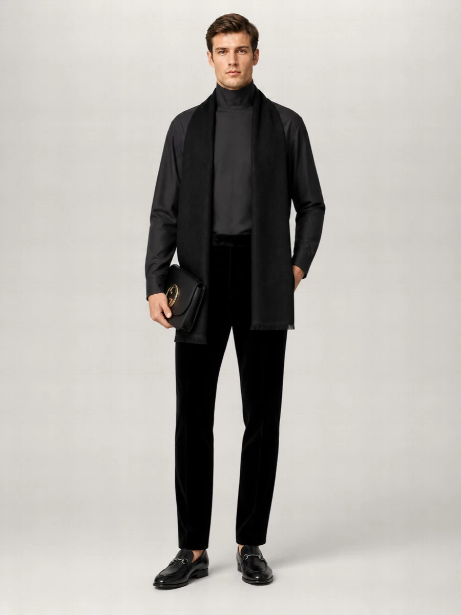 Gucci Velvet Tailored Trousers