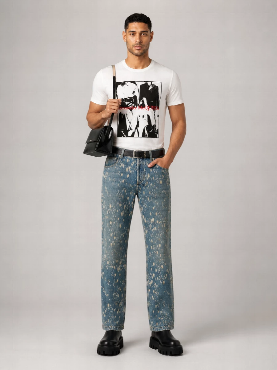 Alexander Mcqueen Denim Jeans