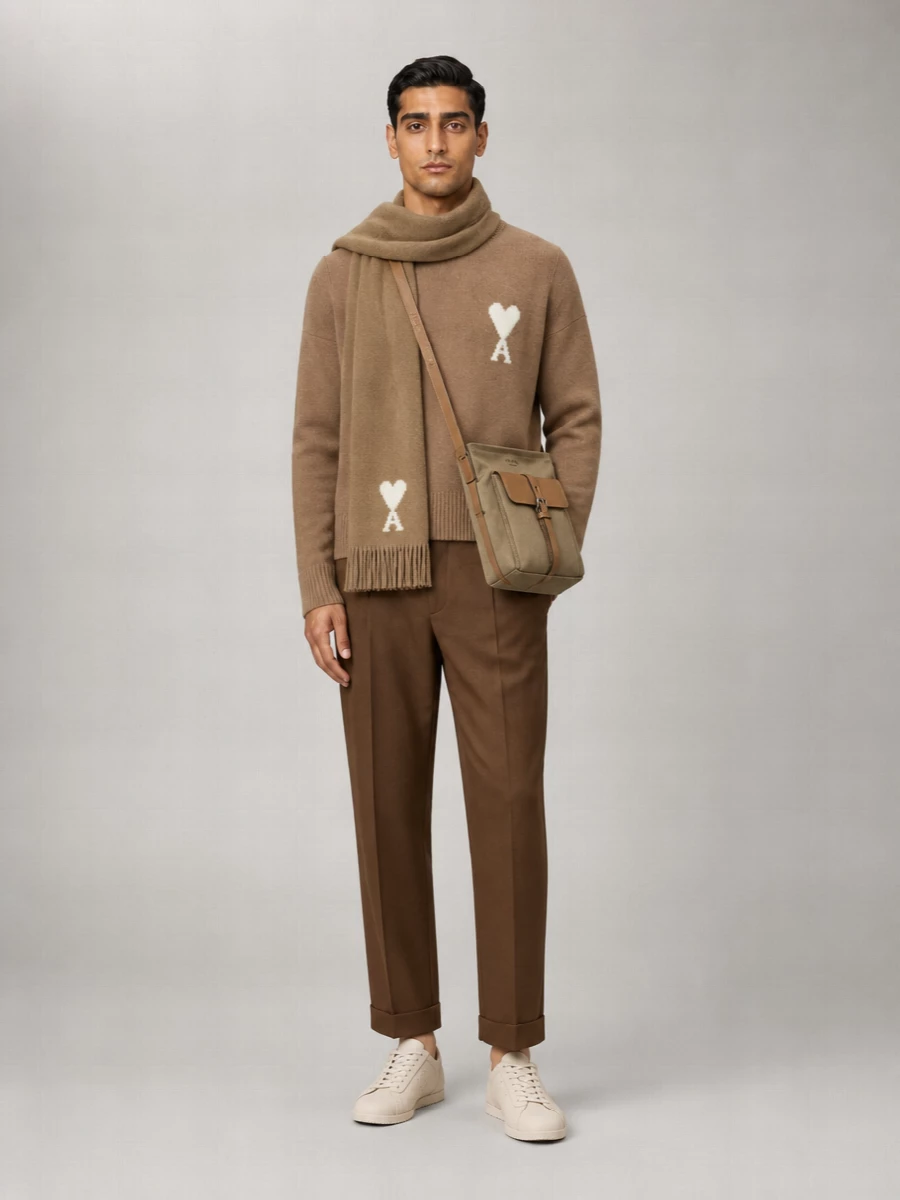 Ami Paris Wool Jumper