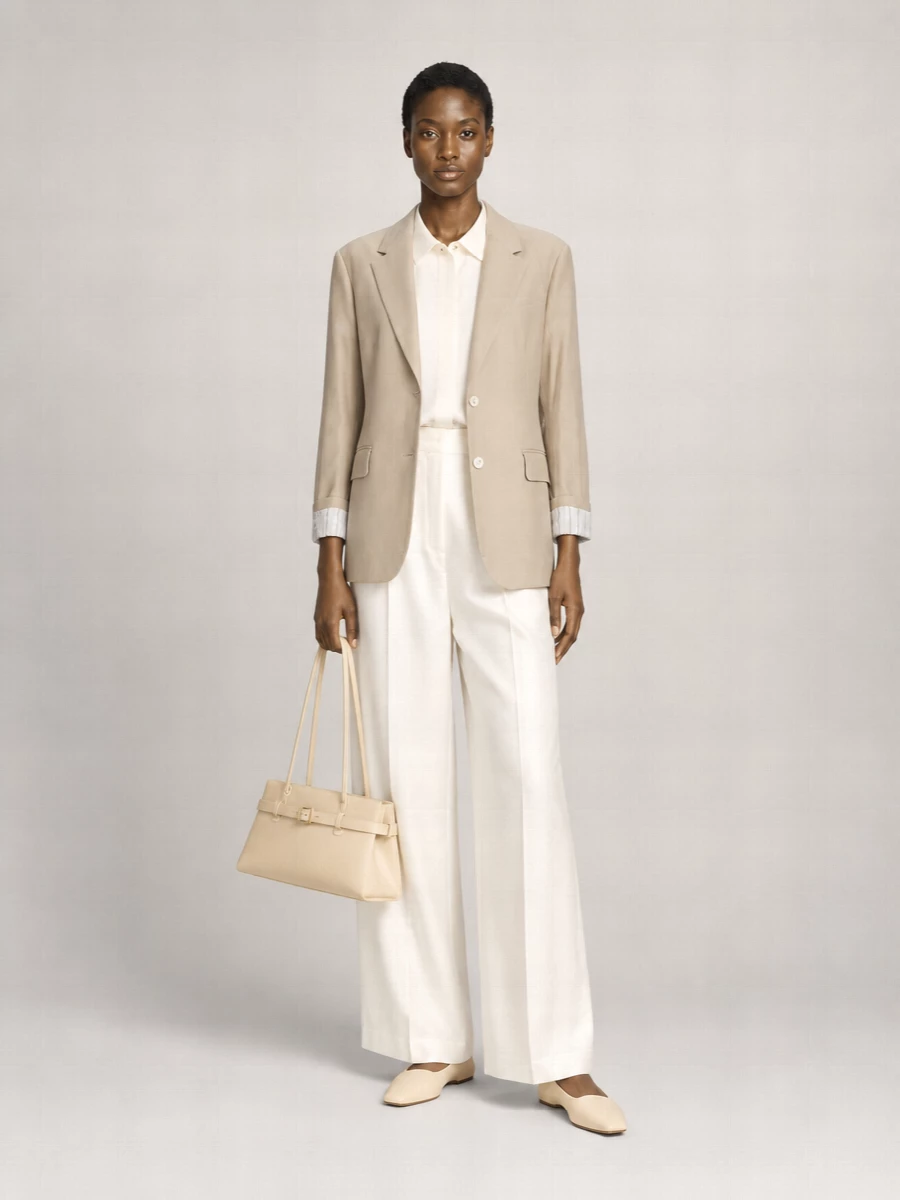 Alysi Linen Blend Blazer