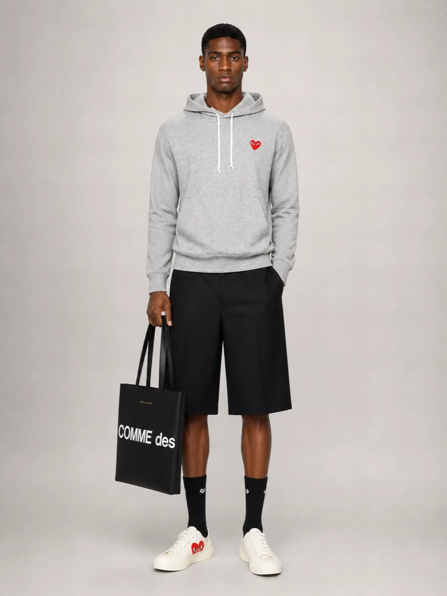 Comme Des Garçons Cotton Hoodie