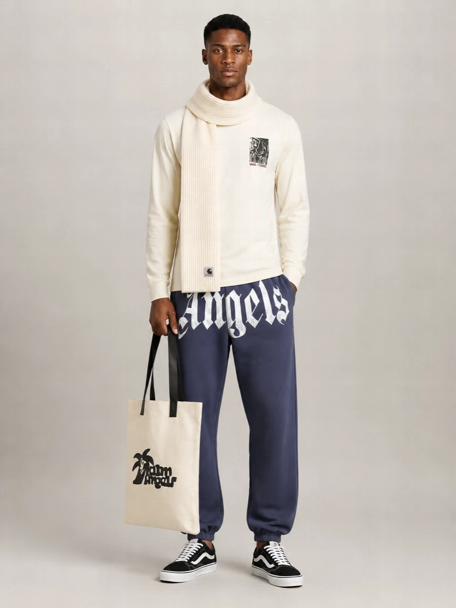 Vans Cotton Long-Sleeve Graphic T-Shirt