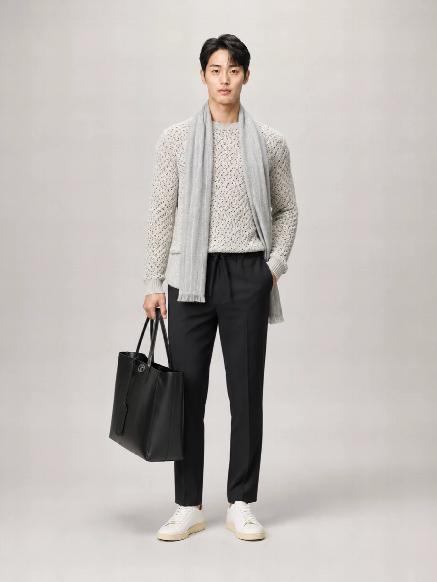 Valentino Garavani Leather Tote Bag
