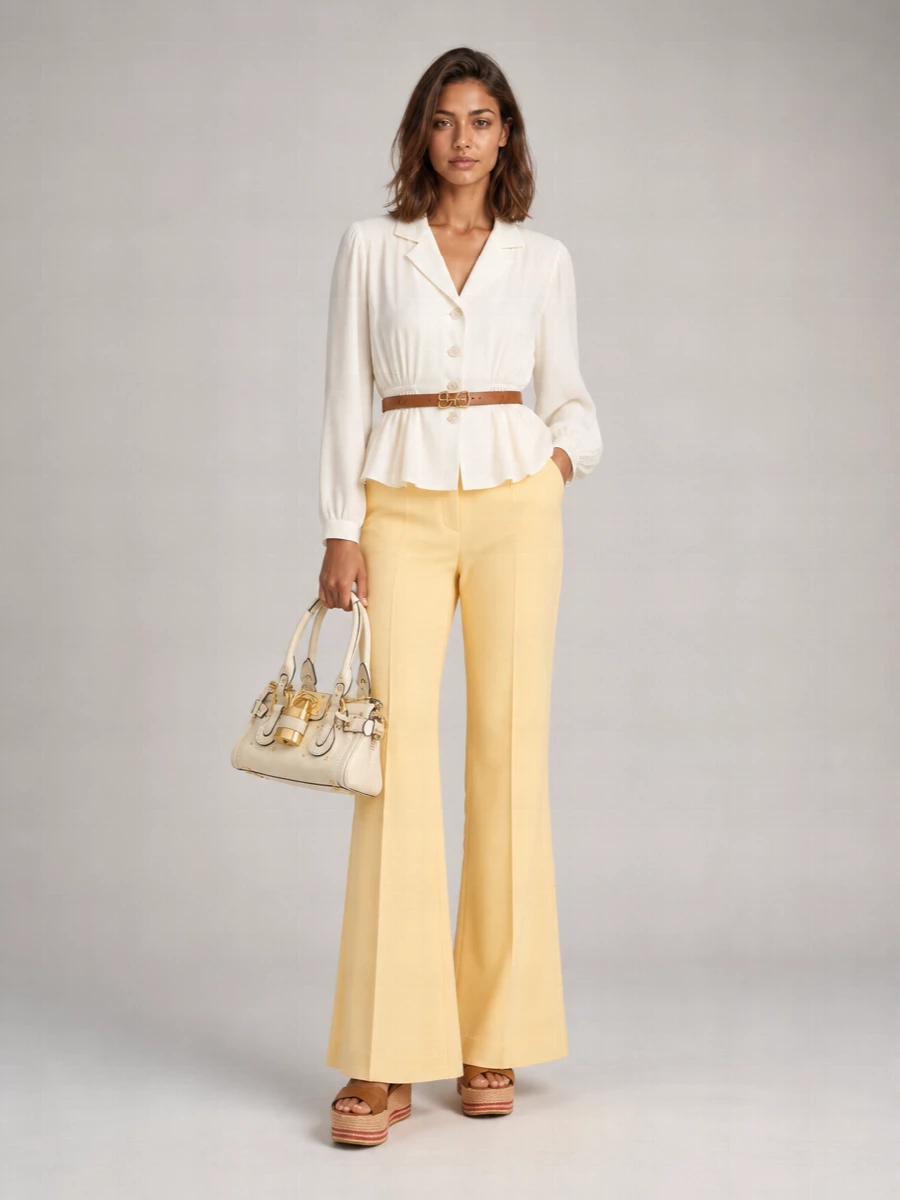 Chloé Wide-Leg Trousers