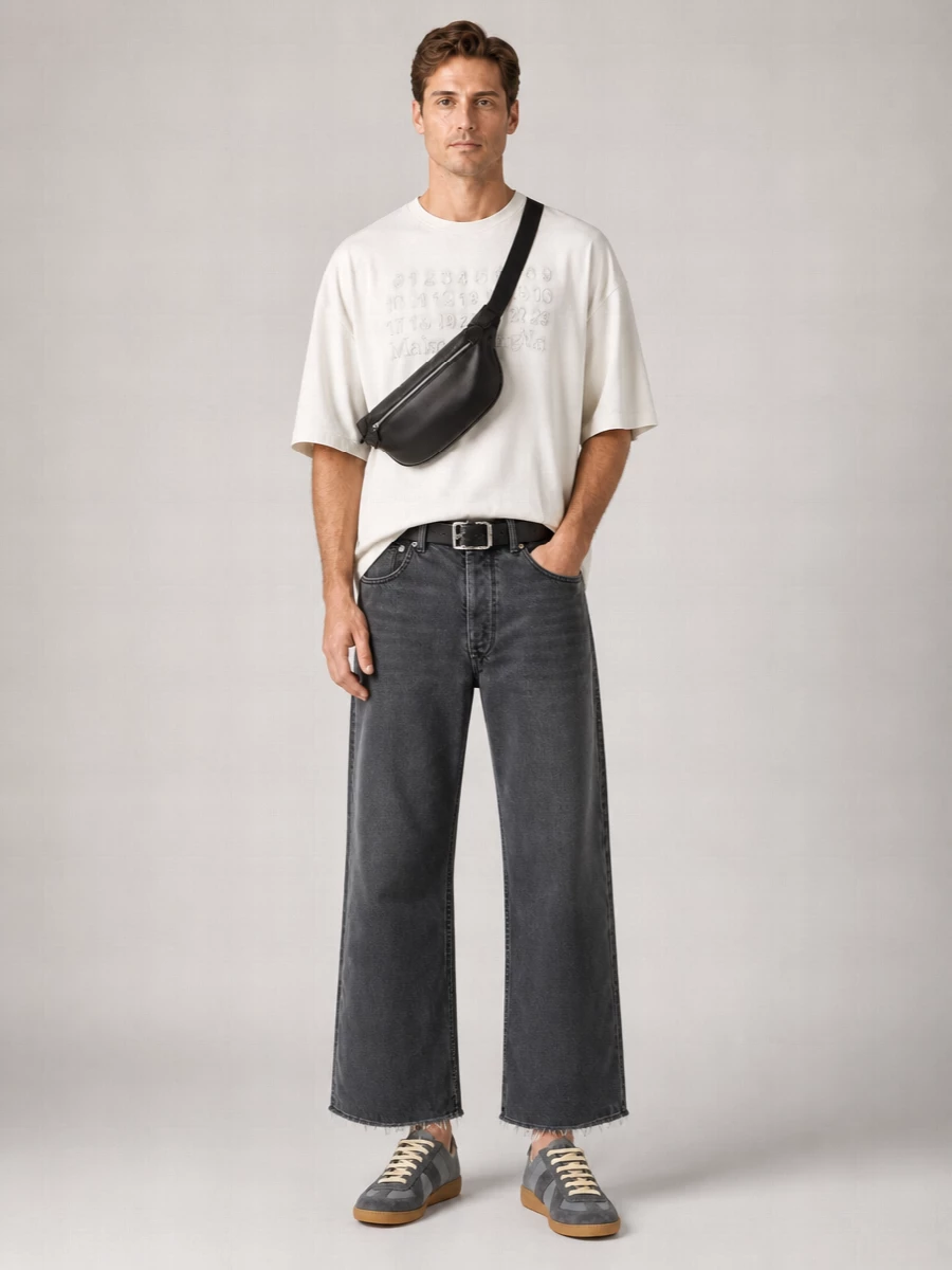 Maison Margiela Denim Wide-Leg Jeans