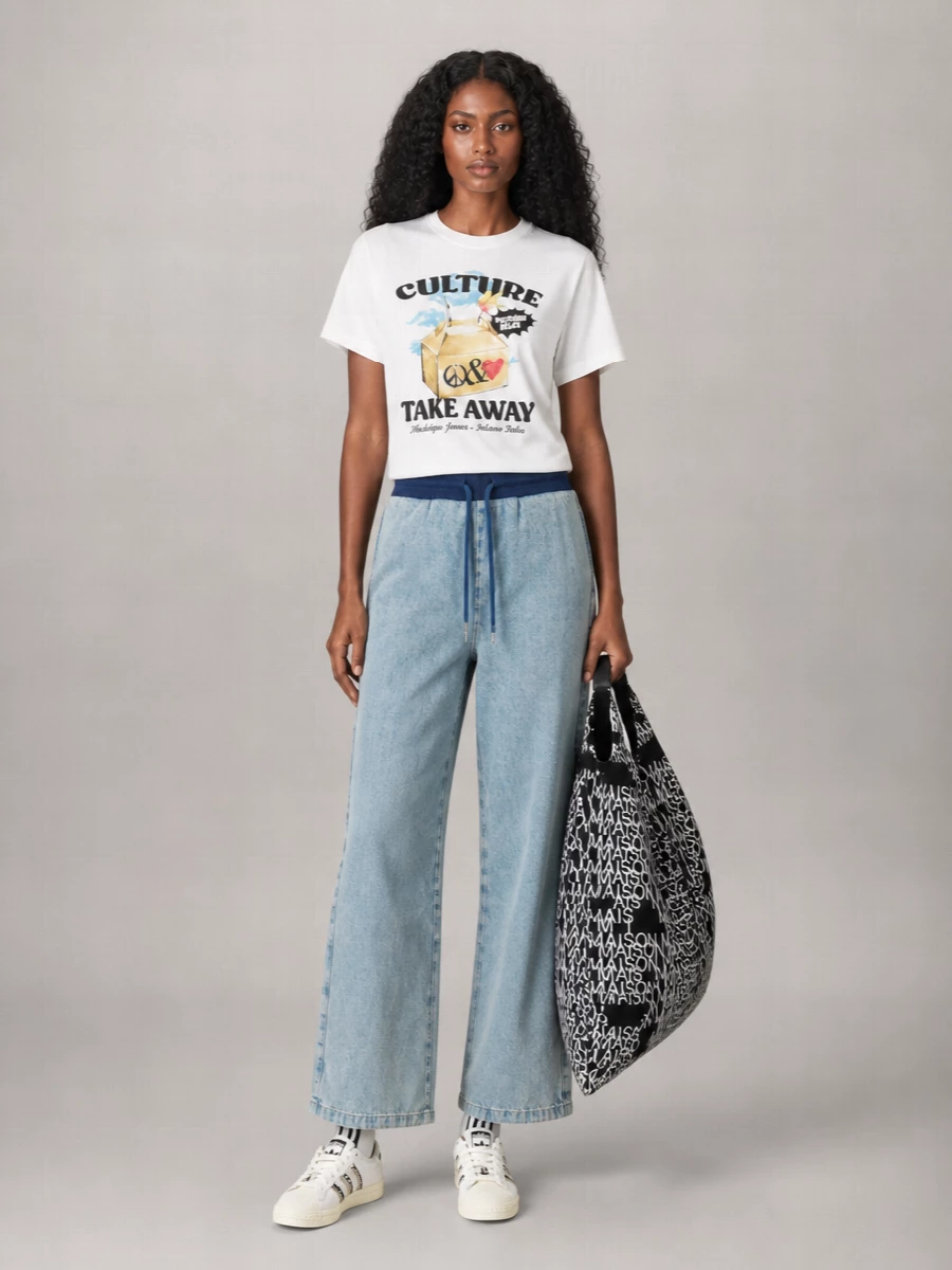 Mm6 Maison Margiela Japanese Small Canvas Tote Bag