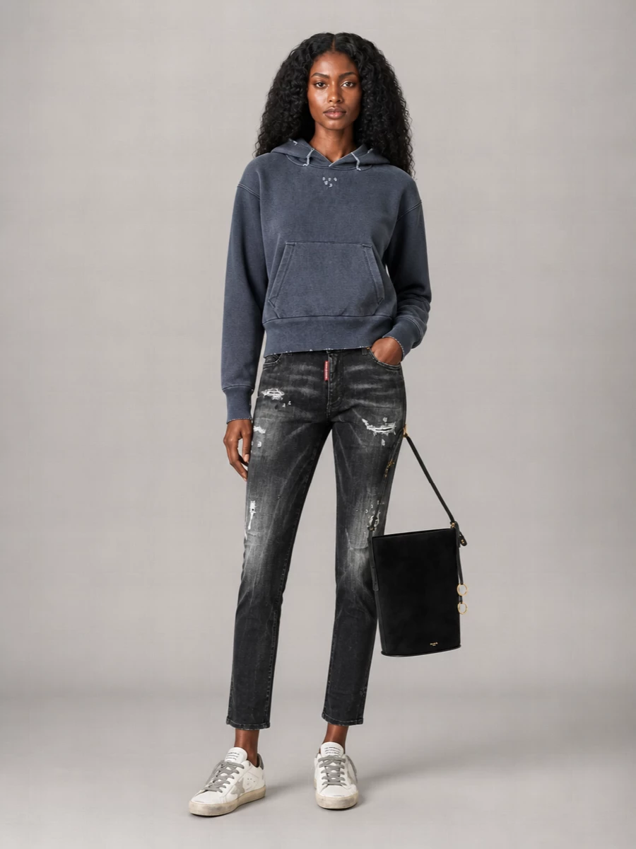 Golden Goose Leather Low-Top Sneakers