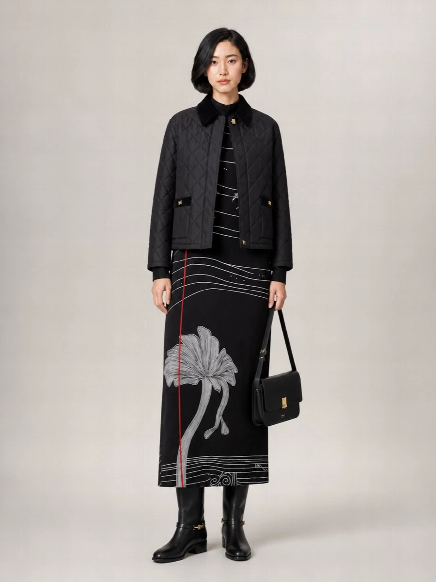 Ferragamo padded parka coat