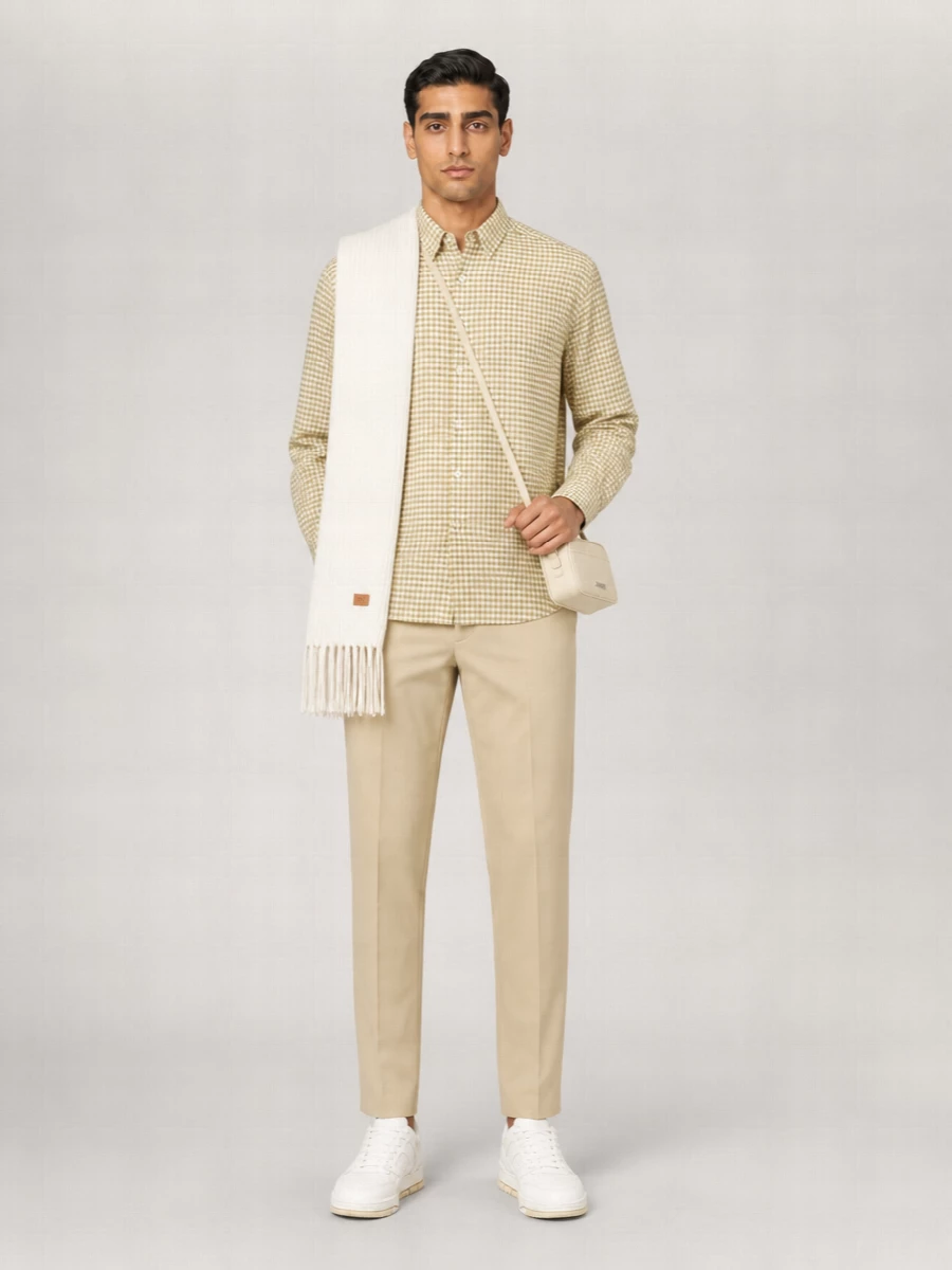 Auralee Checked Shirt