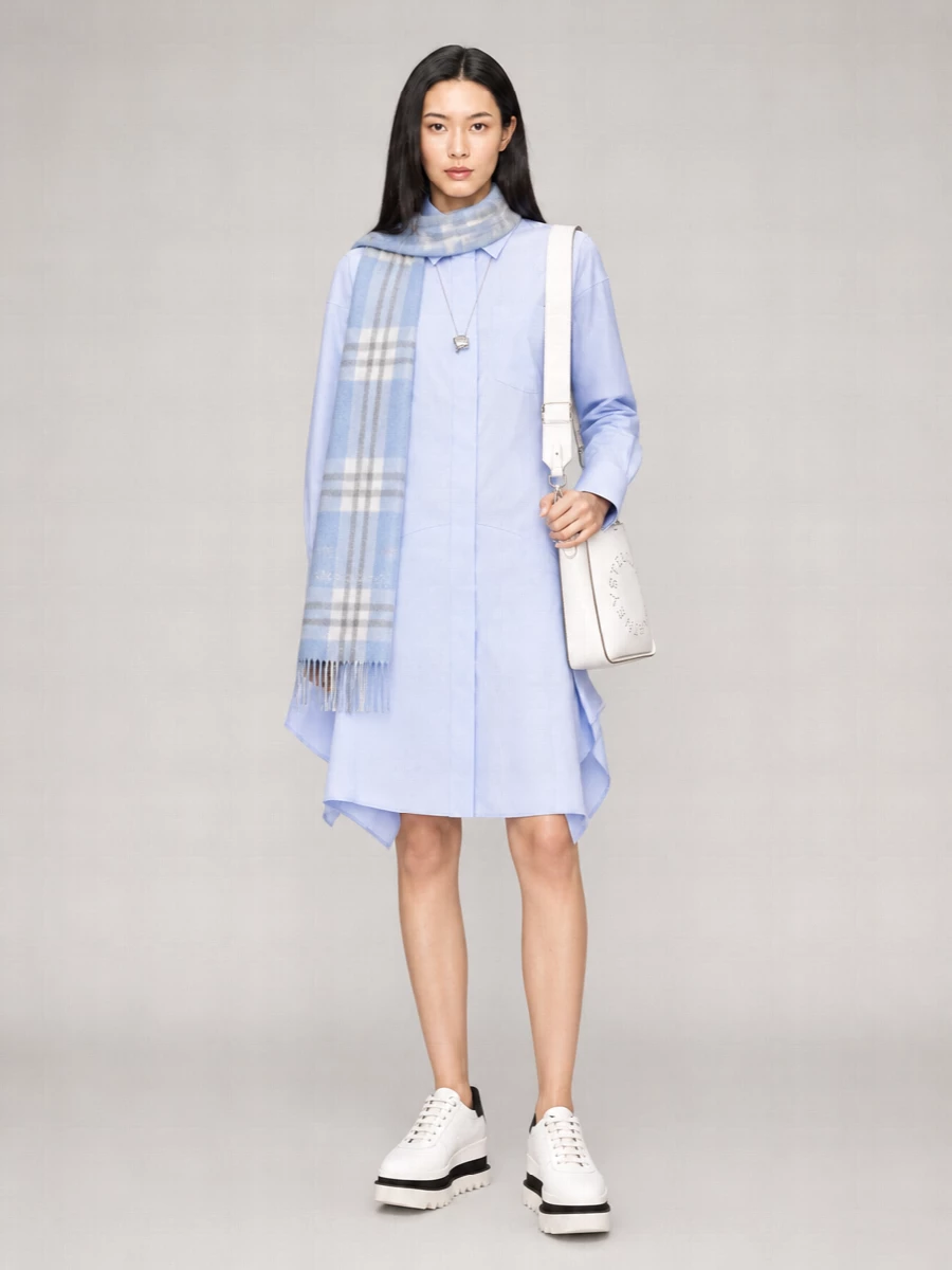 Acne Studios Checked Wool Cashmere Scarf